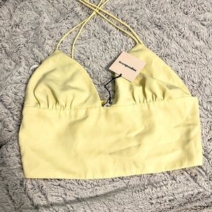 New with tag Superdown Cropped tank Size M